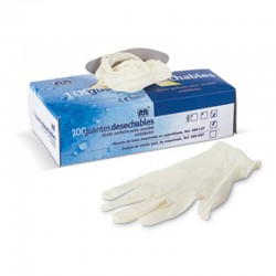 Latex glove (pack 100 u)