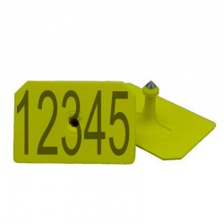 Crotal SWM mascle marcat Blanc