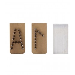 Números o letras para martillo